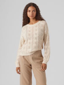 Vero Moda VMARLET Pullover -Birch - 10300146