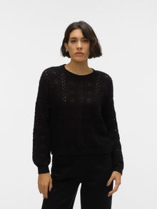 Vero Moda VMARLET Sweter -Black - 10300146
