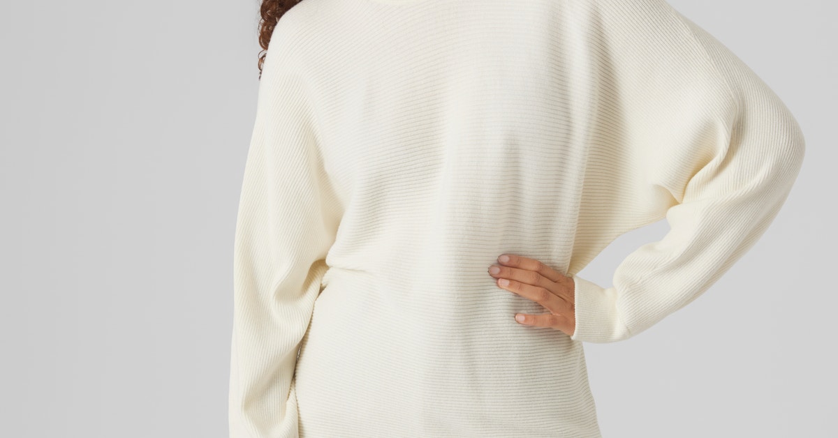Vero Moda VMNANCY LS O-NECK LONG PULLOVER BOO - Trui - black/zwart