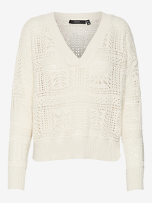 Vero Moda VMABRIL Pullover -Birch - 10300163