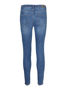 Vero Moda VMFLASH Krój skinny Jeans -Medium Blue Denim - 10300173