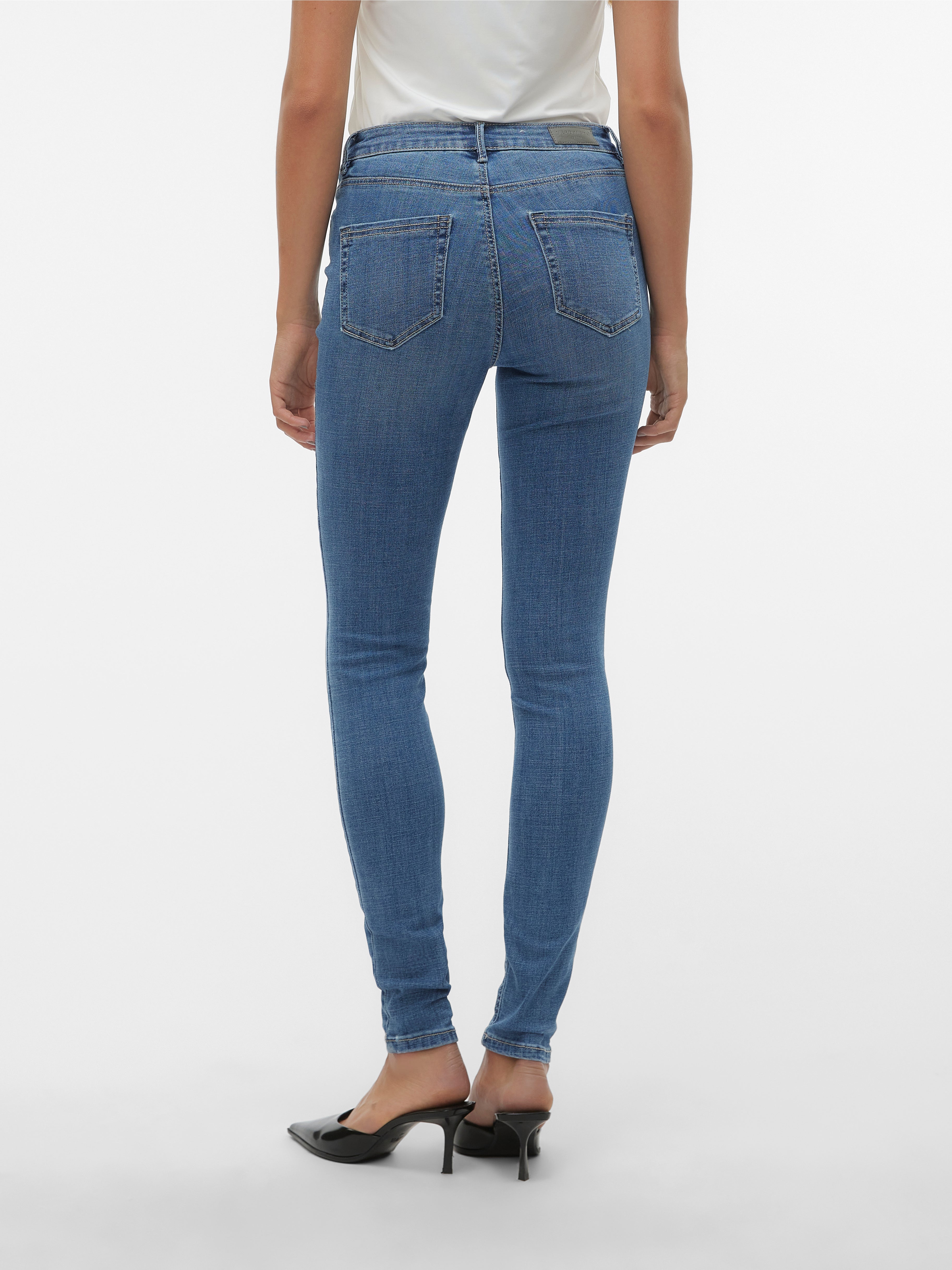 Vero Moda / Damen-Jeans / VMFLASH MR SKINNY JEANS LI347 GA NO main image 0