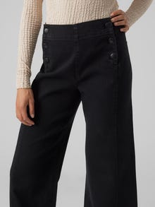 Vero Moda VMKAYLA Vid passform Jeans -Black Denim - 10300186