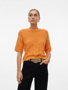 Vero Moda VMLILLIE Pulóveres -Tangerine - 10300191