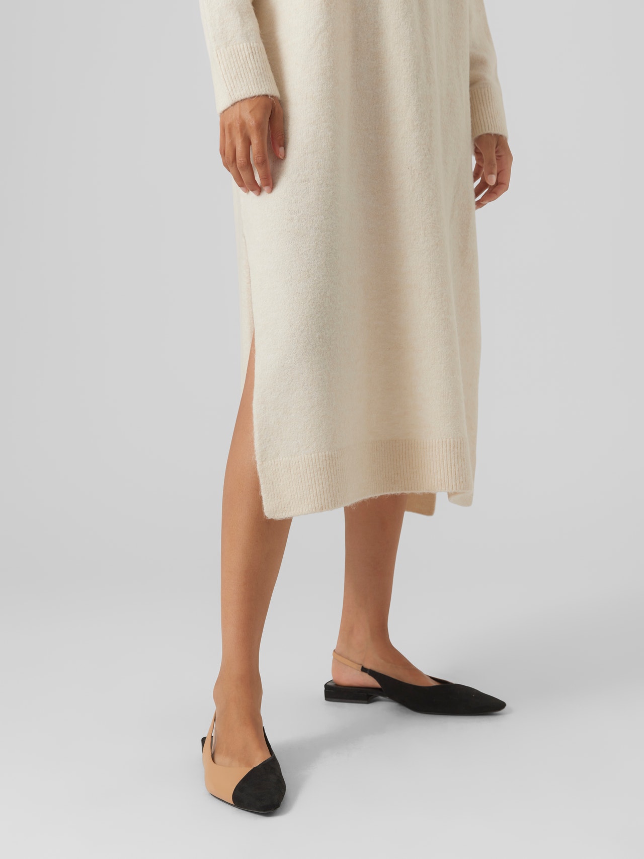 Vero Moda VMPHILINE Lang kjole -Birch - 10300200