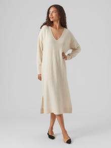 Vero Moda VMPHILINE Long dress -Birch - 10300200