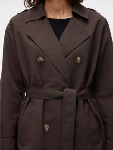 Vero Moda VMCHLOE Trenchcoat -Chocolate Torte - 10300263