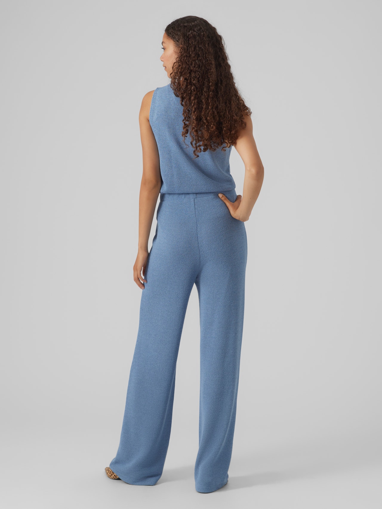 Vero Moda VMEDDIE Pantalones -Coronet Blue - 10300282