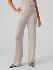 Vero Moda VMEDDIE Hose -Oatmeal - 10300282