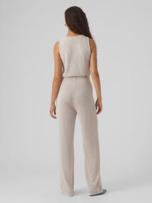 Vero Moda VMEDDIE Pantalons -Oatmeal - 10300282