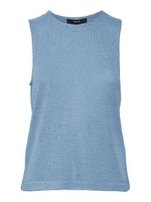 Vero Moda VMEDDIE Sweter -Coronet Blue - 10300283