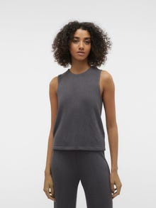 Vero Moda VMEDDIE Pullover -Grey Pinstripe - 10300283