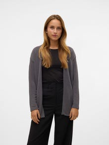 Vero Moda VMEDDIE Strickjacke -Grey Pinstripe - 10300285