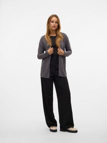 Vero Moda VMEDDIE Strickjacke -Grey Pinstripe - 10300285