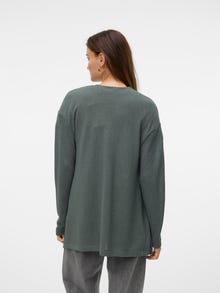 Vero Moda VMEDDIE Gebreid vest -Balsam Green - 10300285