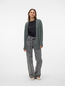 Vero Moda VMEDDIE Gebreid vest -Balsam Green - 10300285