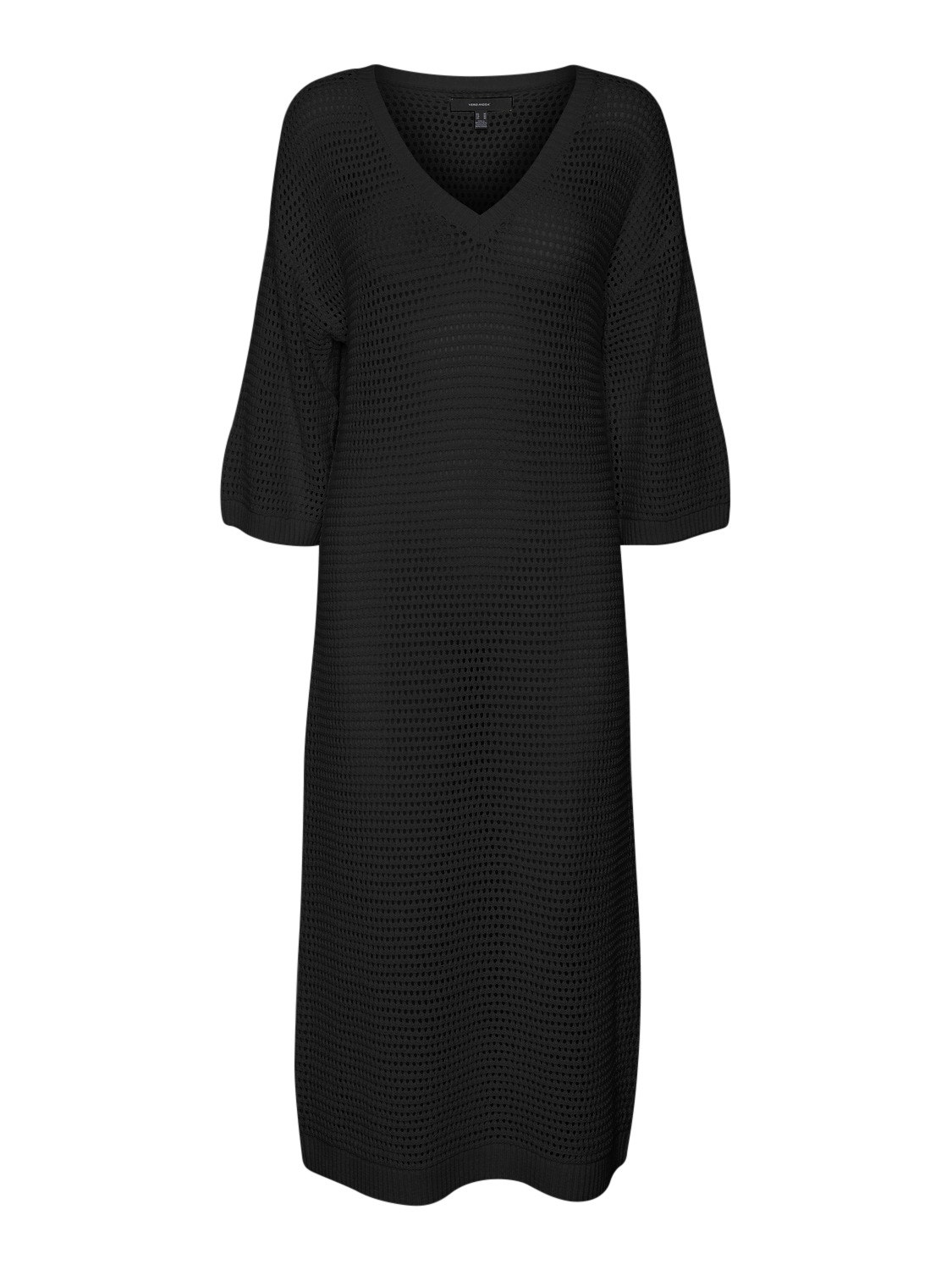 Vero Moda VMMADERA Lang kjole -Black - 10300287