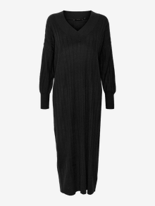 Vero Moda VMEVALU Langes Kleid -Black - 10300300