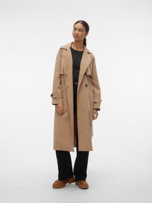 Vero Moda VMBILLIEDAISY Trenchcoat -Tigers Eye - 10300318