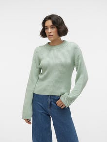Vero Moda VMHILDE Sweter -Silt Green - 10300326