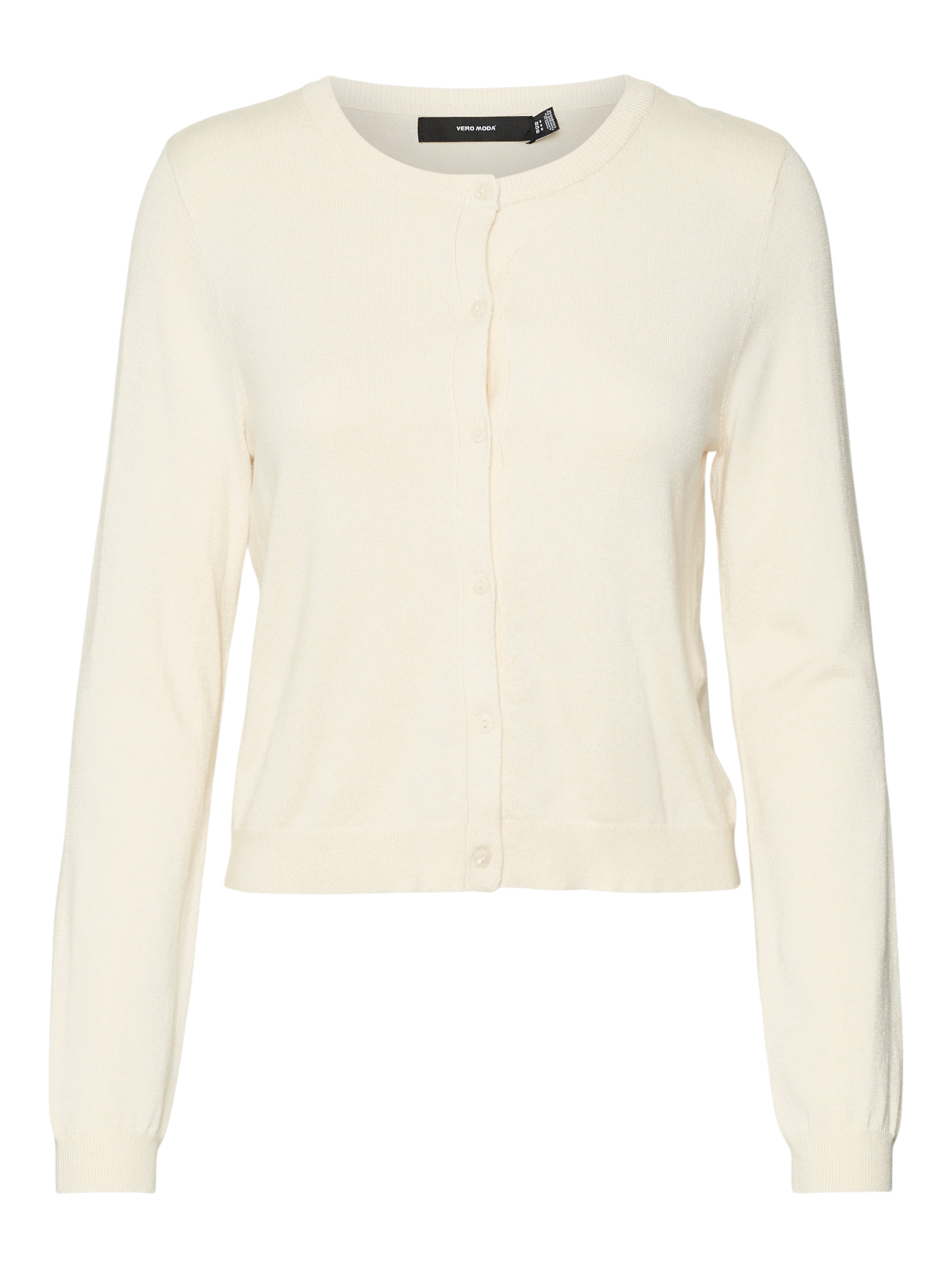 VERO MODA dam cardigan VMOKANNI - Dark grey melange main image 0