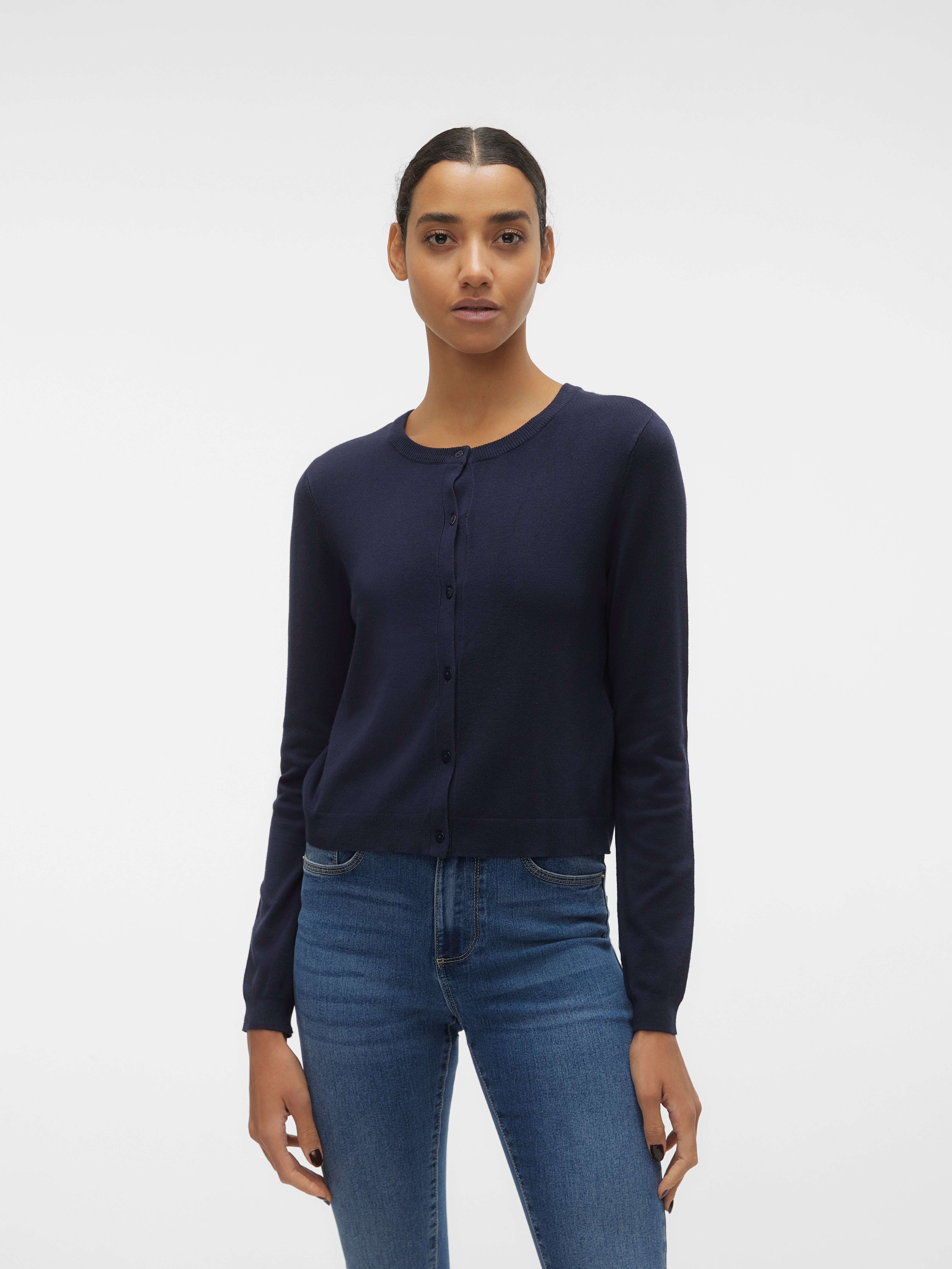 Dark navy 2025 cardigan ladies