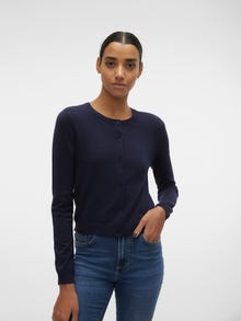 Vero Moda VMGLORY Knit Cardigan -Navy Blazer - 10300340