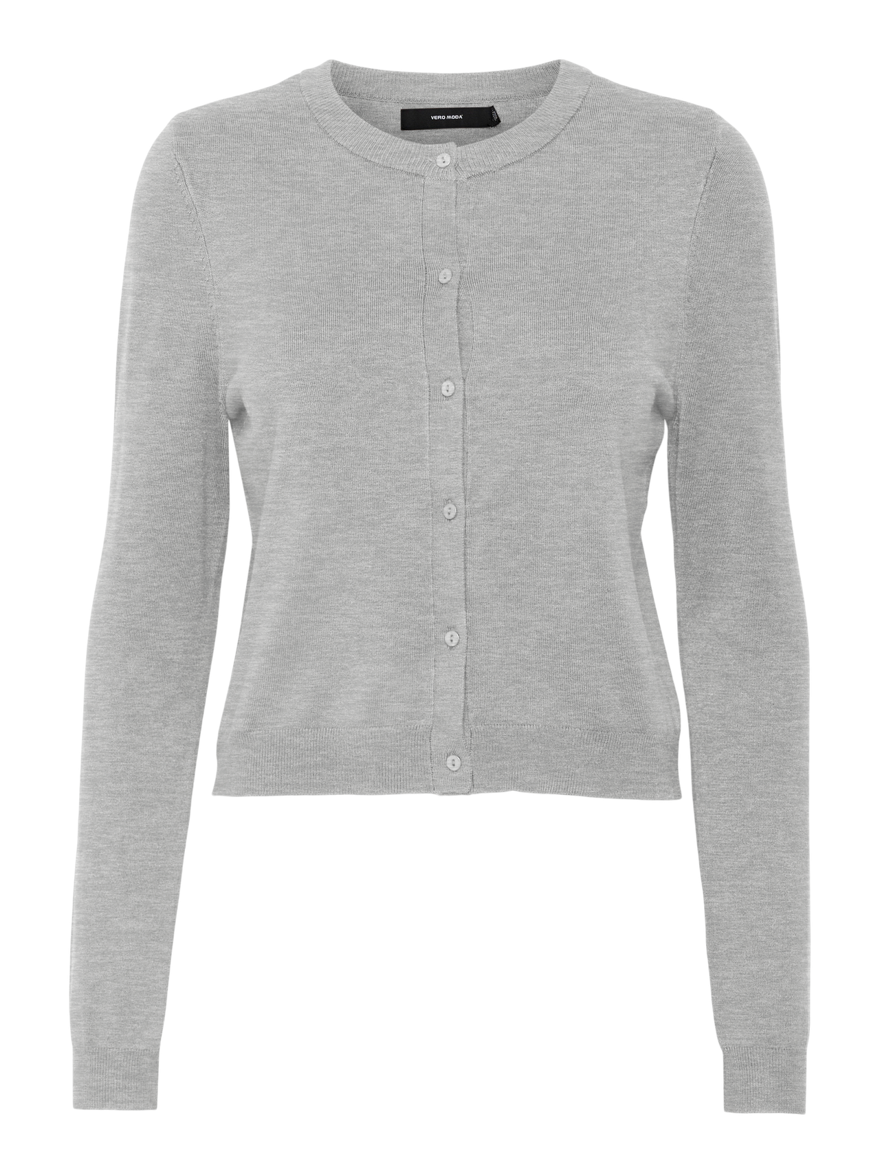 Vero Moda VMGLORY Knit Cardigan -Light Grey Melange - 10300340