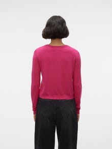 Vero Moda VMGLORY Knit Cardigan -Pink Yarrow - 10300340
