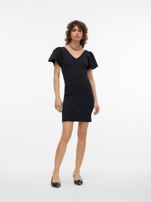 Vero Moda VMGINNY Kort kjole -Black - 10300342