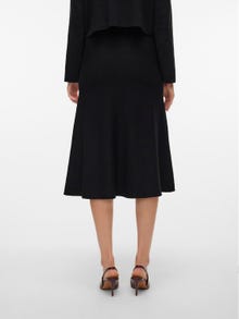 Vero Moda VMINA Midi skirt -Black - 10300366