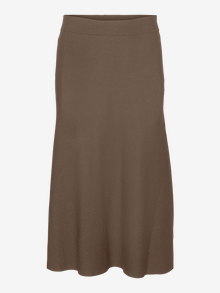 Vero Moda VMINA Korkea vyötärö Midihame -Chocolate Chip - 10300366