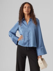 Vero Moda VMCRISTI Overhemd -Coronet Blue - 10300397