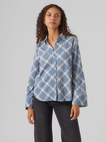 Vero Moda VMGINAS Shirt -Coronet Blue - 10300419