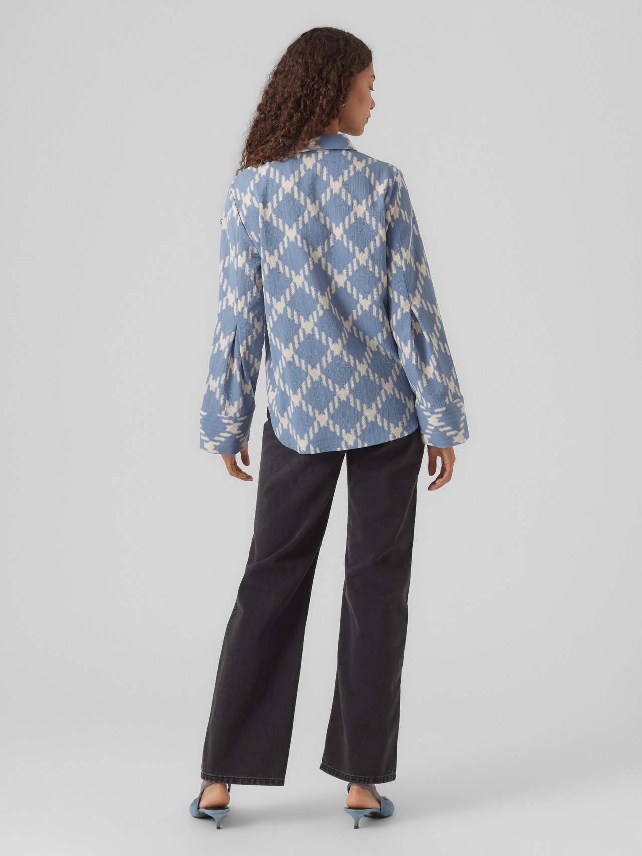 Vero Moda VMGINAS Skjorte -Coronet Blue - 10300419