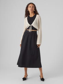 Vero Moda VMCILLA High waist Lange rok -Black - 10300425