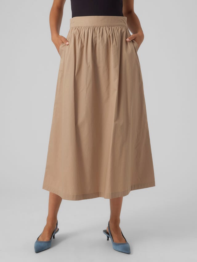 Vero Moda VMCILLA High waist Long Skirt - 10300425