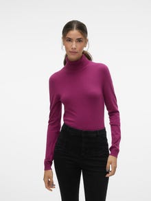 Vero Moda VMHAPPINESS Pullover -Boysenberry - 10300472