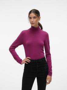 Vero Moda VMHAPPINESS Pullover -Boysenberry - 10300472