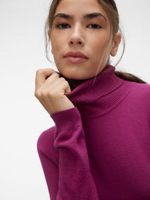 Vero Moda VMHAPPINESS Pullover -Boysenberry - 10300472