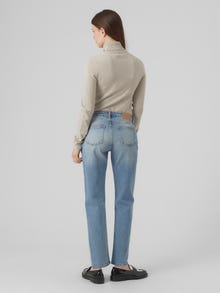 Vero Moda VMHAPPINESS Pullover -Silver Lining - 10300472