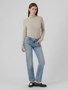 Vero Moda VMHAPPINESS Pullover -Silver Lining - 10300472