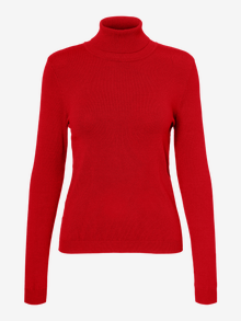 Vero Moda VMHAPPINESS Pullover -Salsa - 10300472