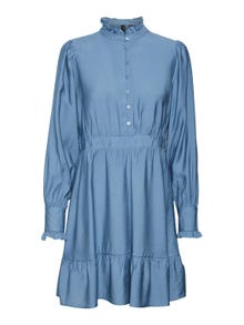 Vero Moda VMCIA Kort kjole -Coronet Blue - 10300490