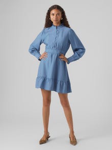 Vero Moda VMCIA Kurzes Kleid -Coronet Blue - 10300490