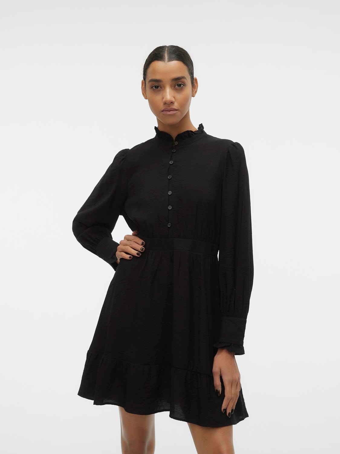 Vero Moda VMCIA Kort kjole -Black - 10300490