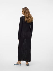 Vero Moda VMIBERIA Długa sukienka -Black - 10300501