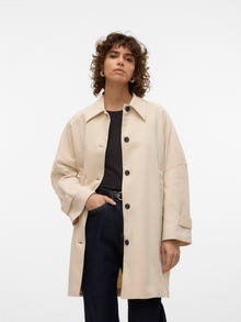 Vero Moda VMILIANA Mantel -Oatmeal - 10300570