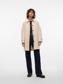 Vero Moda VMILIANA Mantel -Oatmeal - 10300570