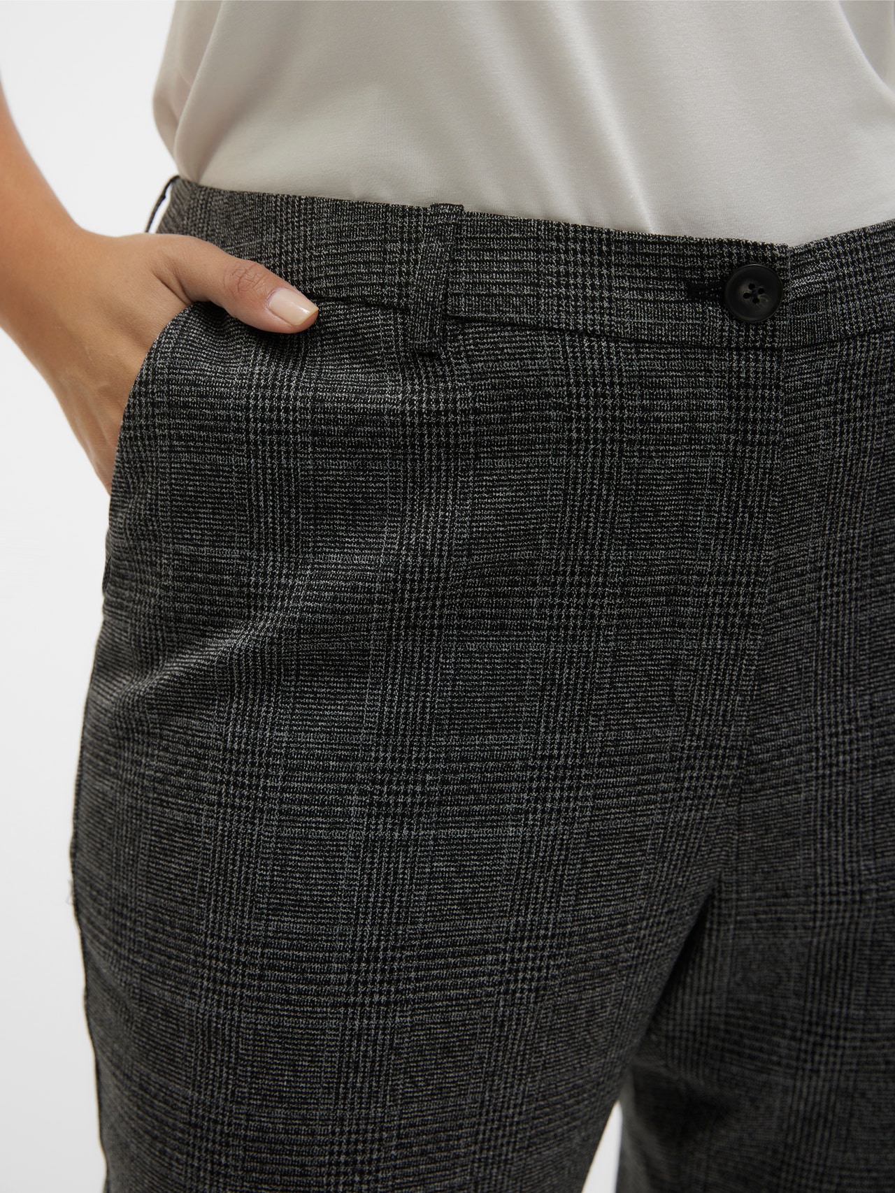 Vero Moda VMCMILA Trousers -Black - 10300678